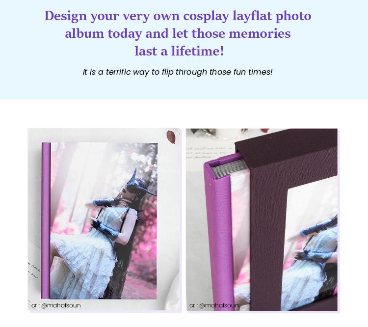 Cosplay Layflat Photo Album