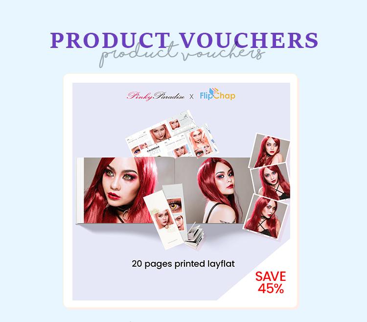 Product Vouchers Cosplay Layflat Photo Album