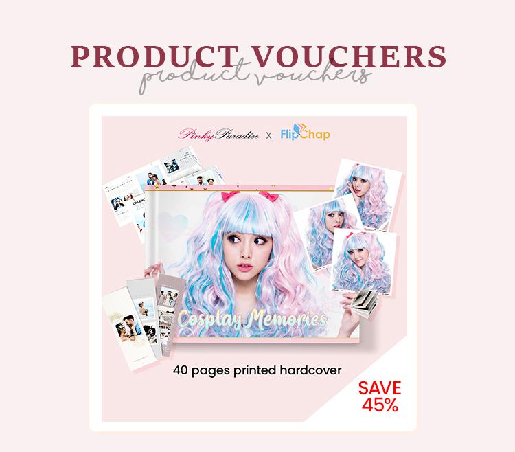 Product Vouchers Cosplay Hardcover Photo Book