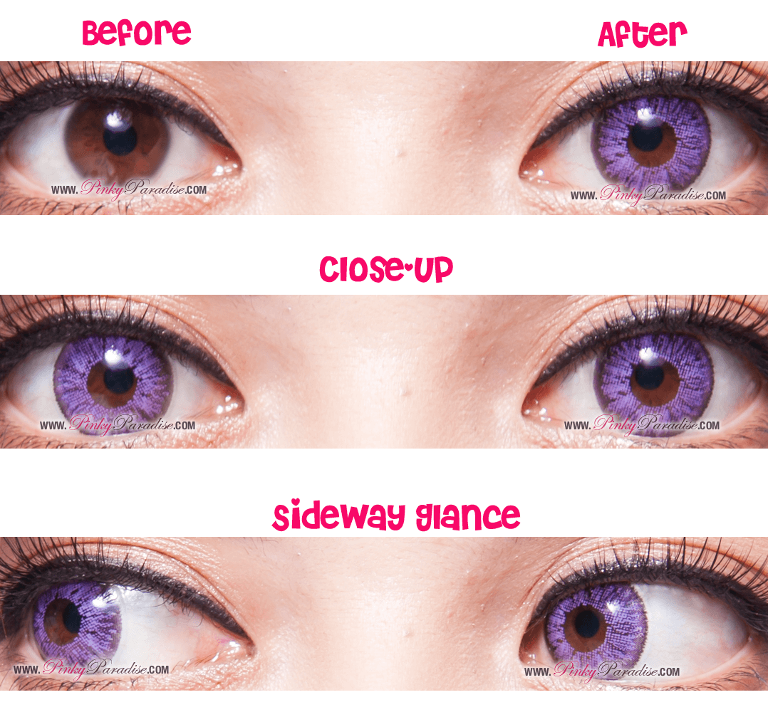 Super Series VioletBefore After